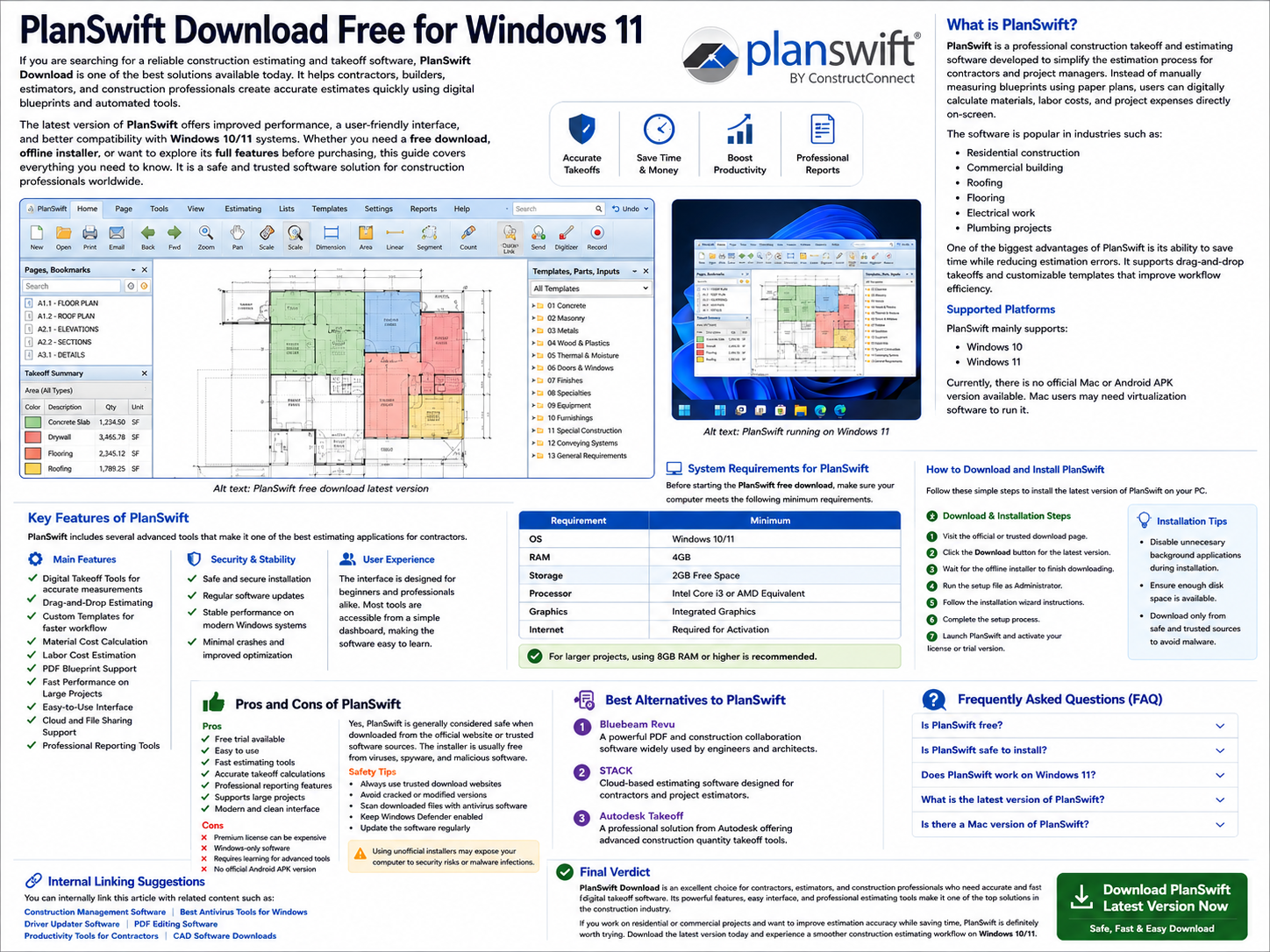 PlanSwift Download